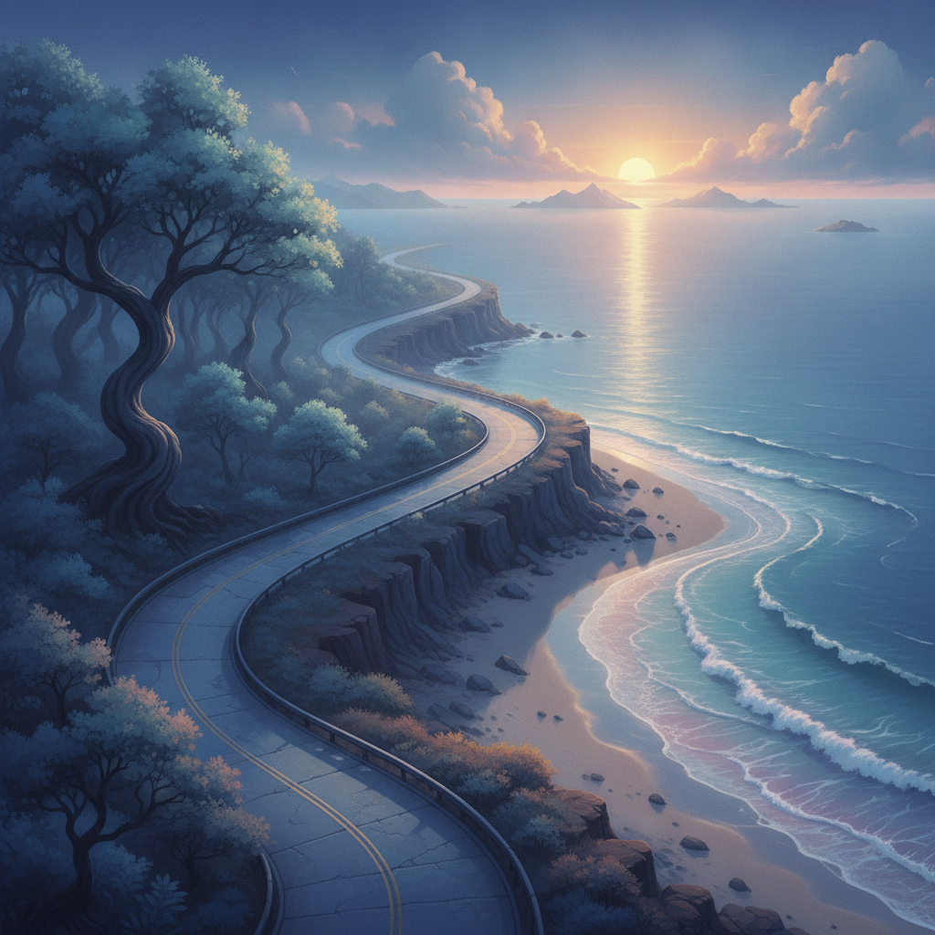 ALONG THE COAST
